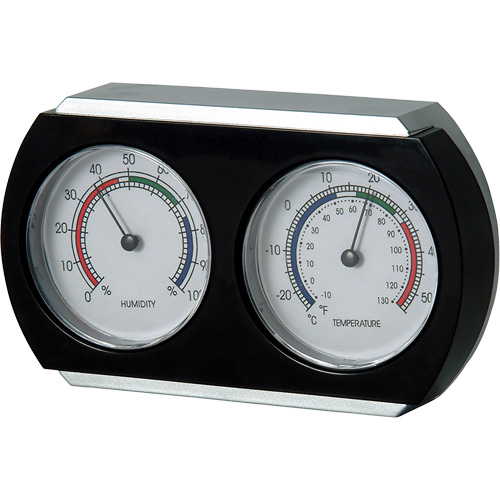 Indoor Thermometer/Hygrometer, 10°- 130° F ( -25° - 55° C ) Consource