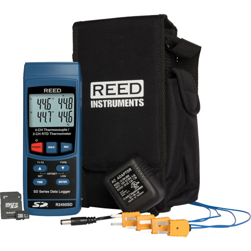 N&eacute;cessaire de thermom&egrave;tre thermocouple &agrave; enregistrement de donn&eacute;es Consource