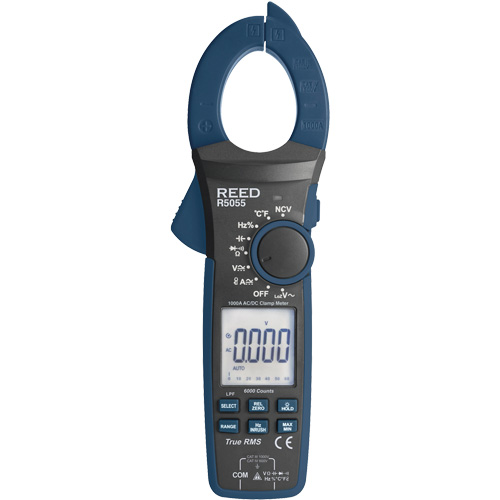 Pince amp&egrave;rem&eacute;trique num&eacute;rique TRMS avec certificat de calibration, Tension c.a./c.c., Courant c.a./c.c. Consource