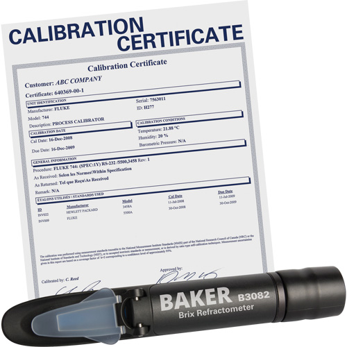 Refractometer with ISO Certificate, Analogue (Sight Glass), Br Consource