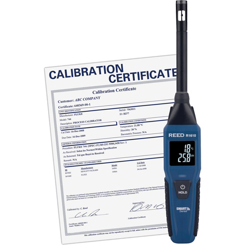 Bluetooth Smart Series Thermo-Hygrometer with Calibration Certificate, 0% - 100% RH, -4°- 140° F ( -20° - 60° C ) Consource