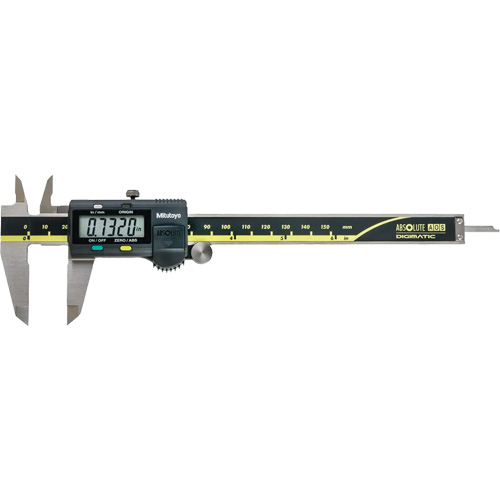 Absolute Digimatic Caliper, 0.0005" (0.01 mm) Resolution, 0 - 8" (0 - 200 mm) Range Consource