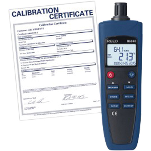 Psychrometer/Thermo-Hygrometer with Traceable Certification, 0% - 99.9% RH, -4°- 158° F ( -20° - 70° C ) Consource
