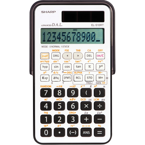 Calculatrice scientifique EL510RTB avec 169 fonctions Consource