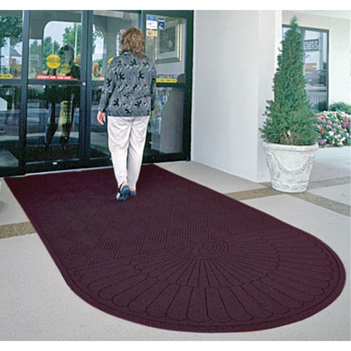 Tapis Waterhog Eco, Essuie-pieds/grattoir, 3' x 10' x 3/8", Marron Consource