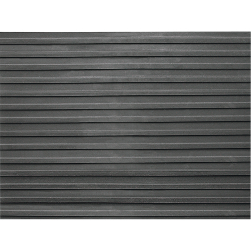 Entrance Mats, Runner, 3' x lin.ft x 1/4", Black Consource