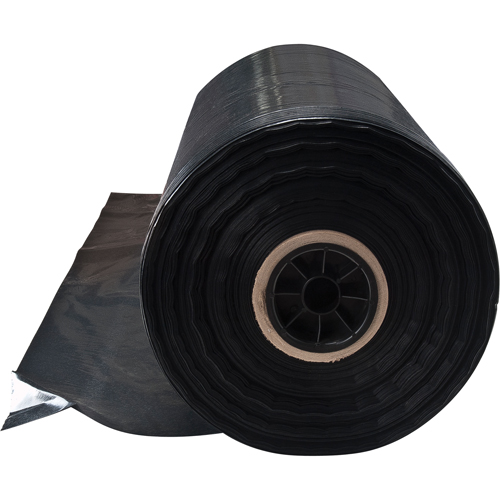 Garbage Bags, 3X Strong, 35" W x 49" L, 3 mils, Black Consource