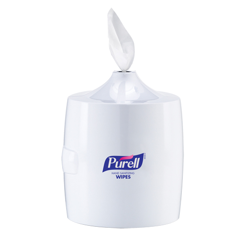 Distributeur mural grand format pour lingettes d&eacute;sinfectantes Consource
