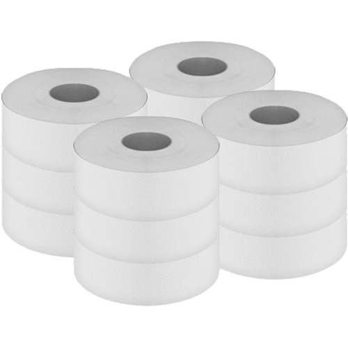 Pro Select Toilet Paper, Jumbo Roll, 2 Ply, 500' Length, White Consource