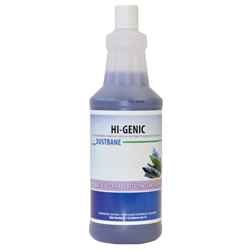 Nettoyant et assainisseur pour salle de bain Hi-Genic, 1 L, Bouteille Consource