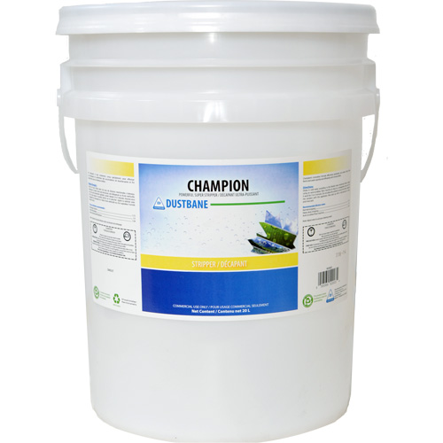 D&eacute;capant pour plancher Champion, 20 L, Seau Consource