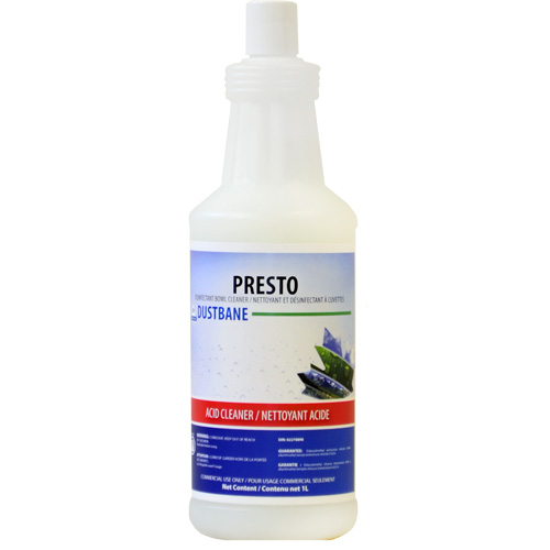 Presto Disinfectant Bowl Cleaner, 1 L, Bottle Consource