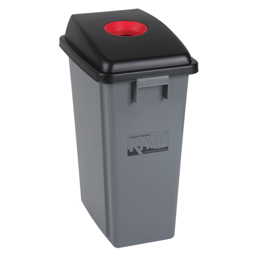 Recycling & Garbage Bin with Classification Lid, Plastic, 16 US gal. Consource