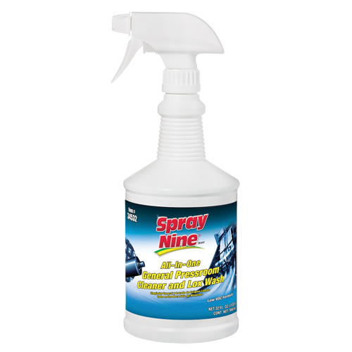 Nettoyant g&eacute;n&eacute;ral Spray Nine pour impression, 946 ml, Bouteille &agrave; g&acirc;chette Consource