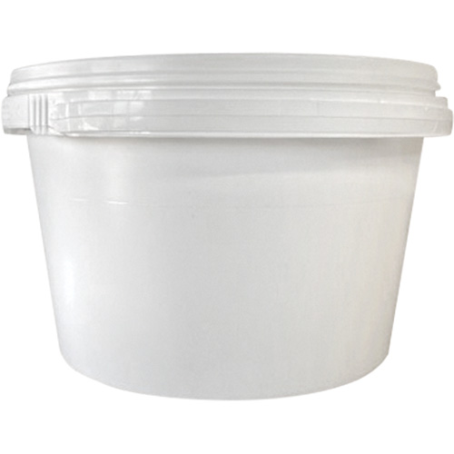 Pail with Lid, Plastic, 1.03 gal. Consource
