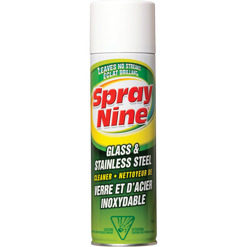 Nettoyant pour verre et acier inoxydable, 600 g, Canette a&eacute;rosol Consource