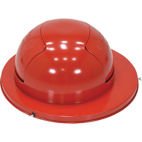Drum Waste Disposal Top, Dome Lid, Metal, Fits Container Size: 23-1/2" Dia. Consource