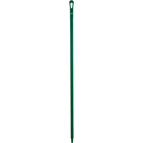 Manche ultra hygi&eacute;nique, Balai/Grattoir/Raclette, Vert, Ergonomique, 59" lo Consource