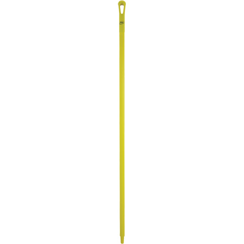 Manche ultra hygi&eacute;nique, Balai/Grattoir/Raclette, Jaune, Ergonomique, 59" lo Consource