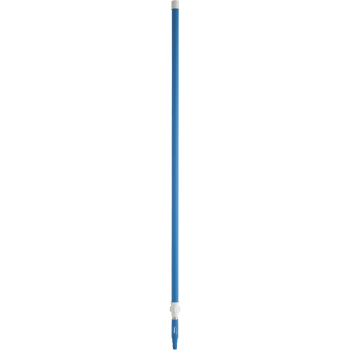 Deck Scrub Handle, Brush/Pad Holder, Blue, Telescopic, 62"-113" L Consource