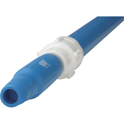 Deck Scrub Handle, Brush/Pad Holder, Blue, Telescopic, 62"-113" L Consource