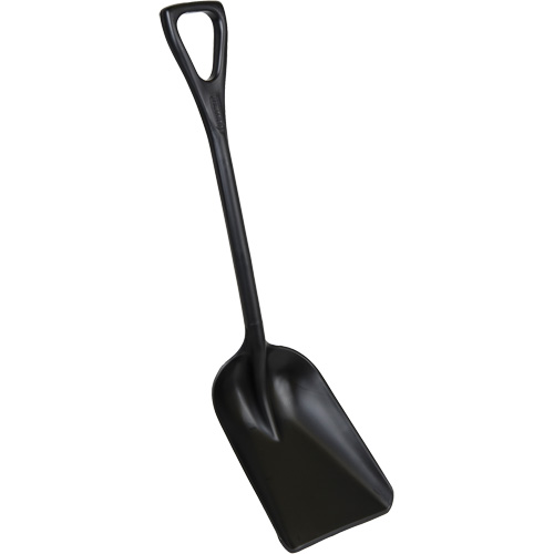 Pelle hygi&eacute;nique monopi&egrave;ce, Lame 10" x 6", Longueur de 37-1/2", Plastique, Noir Consource