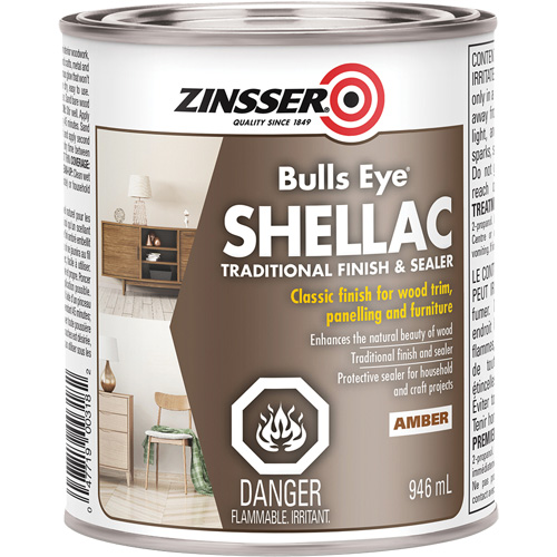 Scellant &agrave; la gomme-laque Zinsser Bulls Eye Consource