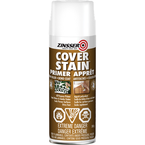 Cover Stain&reg; Oil-Base Primer Sealer, Aerosol Can, White Consource