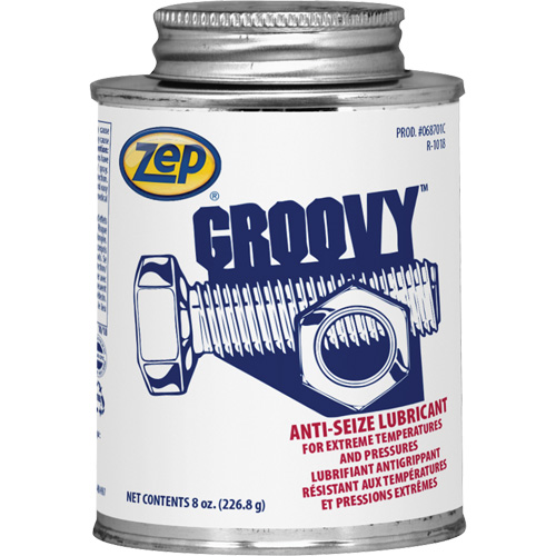 Groovy Lubricant & Anti-Seize, 8 oz., Brush Top Can, 2100°F (1100°C) Max. Temp Consource