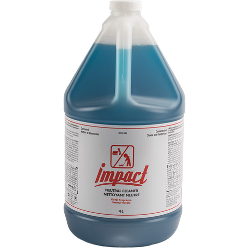 Impact Neutral Floor Cleaner, 4 L, Jug Consource