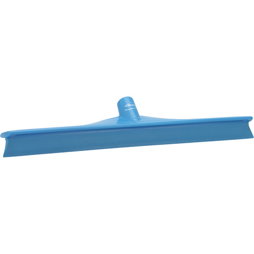 Raclette simple ultra hygi&eacute;nique, 19-1/2", Bleu Consource