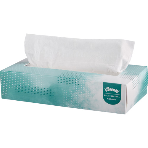 Kleenex&reg; Naturals Facial Tissues, 2 Ply, 8.4" L x 8" W, 125 Sheets/Box Consource
