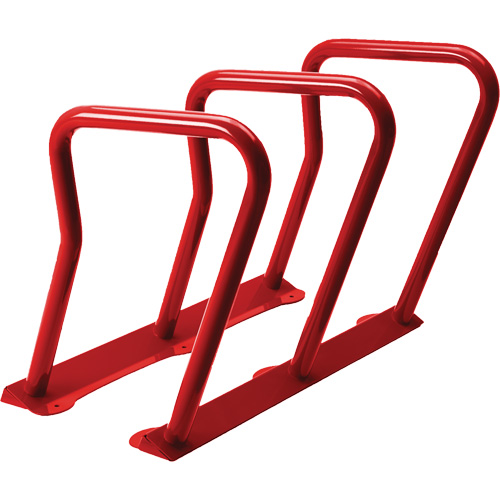 Support &agrave; v&eacute;los Surf, Acier, 6 bicyclettes Consource