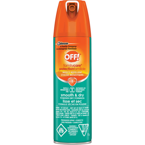 Insectifuge Off! Protection familiale lisse et sec, DEET &agrave; 15 %, A&eacute;rosol, 113 g Consource