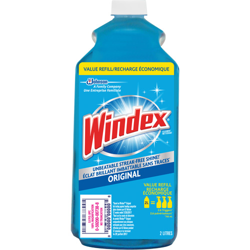 Recharge de nettoyant pour vitres Windex, 2 L, Bouteille Consource