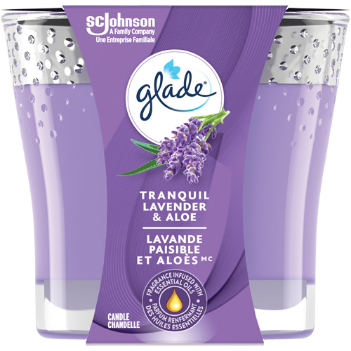 Glade&reg; 2-in-1 Candle, Lavender & aloe Consource