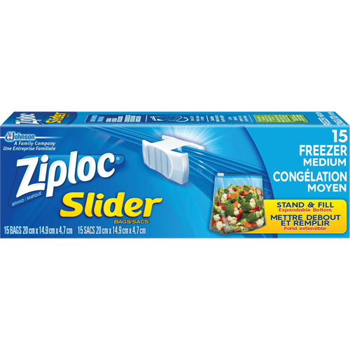 Ziploc&reg; Slider Freezer Bags Consource