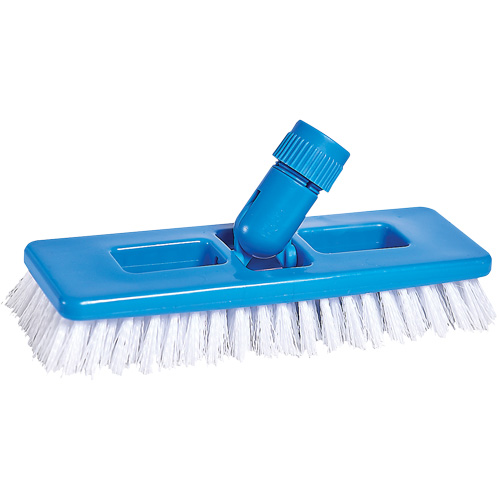 Universal Scrub & Grout Brush, 9" L, Polypropylene Bristles, White Consource