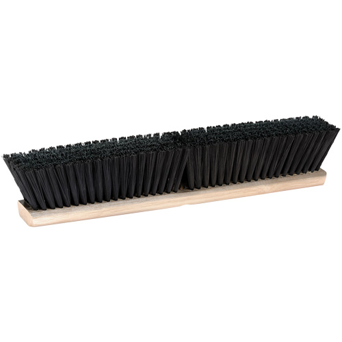 Push Broom Head, 24", Medium, Polypropylene Bristles Consource