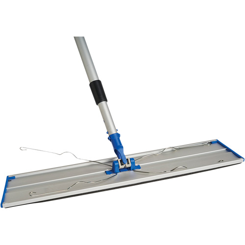 Static Attack Dust Mop Frame & Telescopic Handle, 24", Aluminum Consource