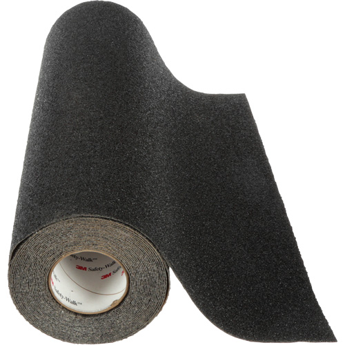 Ruban avec abrasif &agrave; gros grains anti-d&eacute;rapant Safety-Walk, 36" x 30', Noir Consource