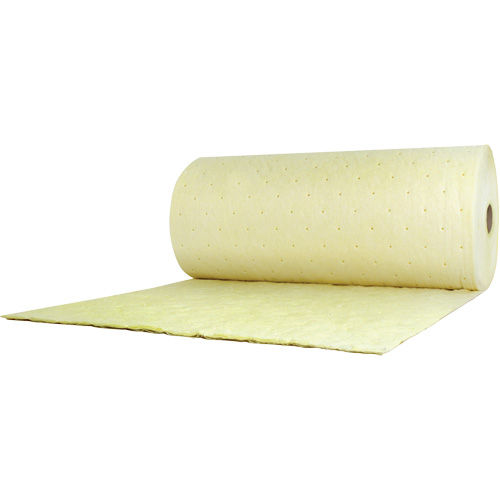 Chemical Sorbent Roll, Heavyweight, 150' L x 38" W, 89.4 gal Absorbancy Consource