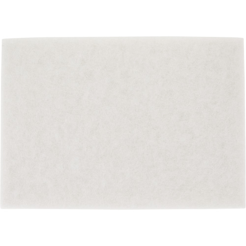TopLine Speed Floor Pad, 14" x 20", Buffing/Cleaning/Polish, White Consource