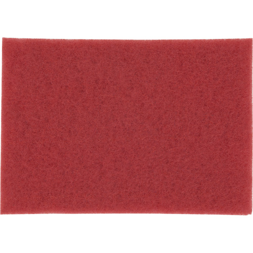 Hi-Performance Pad, 14" x28", Buffing/Cleaning, Red Consource