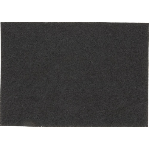 Floor Pad, 14" x 28", Stripping, Black Consource