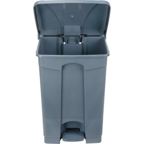 Step-On Garbage Can, Plastic, 12 US gal. Capacity Consource