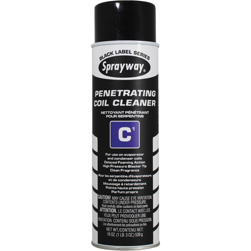 Nettoyant p&eacute;n&eacute;trant pour serpentins C1, 19 oz liq., Canette a&eacute;rosol Consource