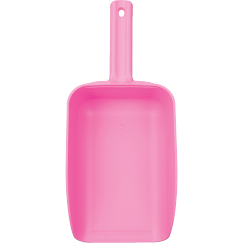 Large Hand Scoop, Plastic, Pink, 82 oz. Consource
