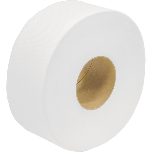Snow Soft Premium Mini JRT Toilet Paper, Jumbo Roll, 2 Ply, 650' Length, White Consource