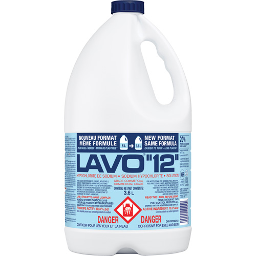 Liquid Bleach, 3.6 L, Jug Consource